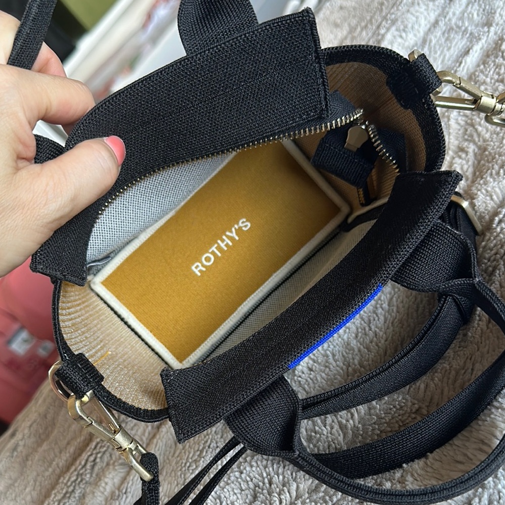 Rothy’s The Mini Handbag in Piano Keys - Picture 6 of 8